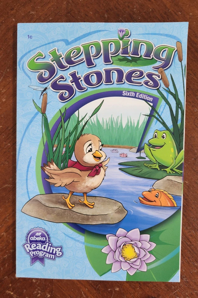 3388-16 * ABEKA, 1ST GRADE READER, STEPPING STONES, 6TH EDITION, BRAND NEW - Image 1 of 1