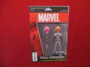 Marvel Comics Strange Academy Finals # 3 Trading Card Variant Cover Edition.