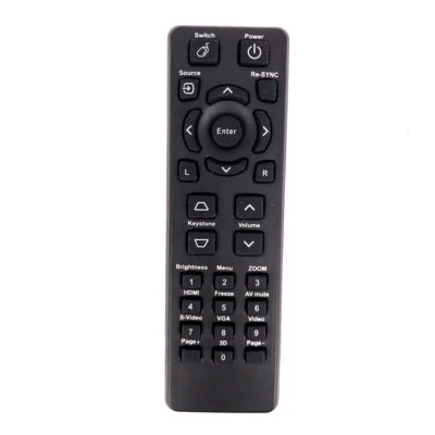 New Original BENQ UM-4 IECR03 For BenQ Projector PJ Black Remote Control - Image 1 of 3