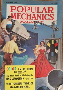 Popular Mechanics Magazine - January 1954 - Picture 1 of 5