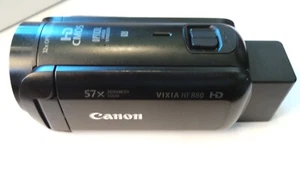 Canon Vixia HF R80 HD Camcorder - 32x Optical 57x Advanced Zoom 16GB - Picture 1 of 4