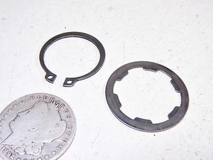 86 Honda XR250R embrague Kickstart arranque engranaje accionado montaje círculo y lavadora - Imagen 1 de 3