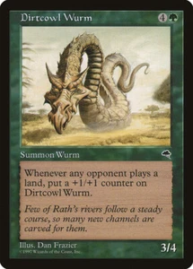 MTG Dirtcowl Wurm  - Tempest #221 - Picture 1 of 1