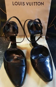Auth. Louis Vuitton Sandal Wedge Europe size 40.5 - Picture 1 of 11