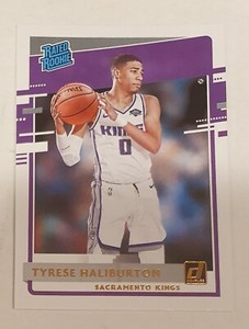 2020-21 Tyrese Haliburton Donruss NBA Trading Card Sandwiches #231 Rookie Sacramento