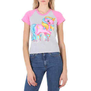 Moschino damski bawełniany t-shirt z nadrukiem My Little Pony