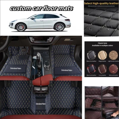 Alfombrillas de coche personalizadas impermeables de lujo para todo tipo de clima Jaguar XJ / XJL Foto 1 de 4