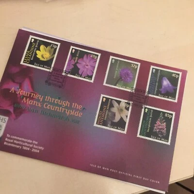 Isle of Man 2004 First Day Cover Journey Manx Countryside With Alan Titchmarsh - Image 1 of 3