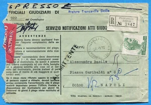 TARIFFA RACCOMANDATA ATTI ESPRESSO - S.GIORGIO £.500 ISOLATO (231030) - Picture 1 of 2
