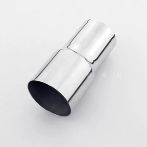 2.5" ID to 2.25" OD Exhaust Pipe Tip Adapter Connector Reducer Stainless Steel - Picture 1 of 3