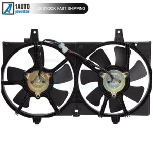 Conjunto de ventilador de refrigeración del radiador condensador del motor para Nissan Sentra 2002-2006 1,8 L - Imagen 1 de 6