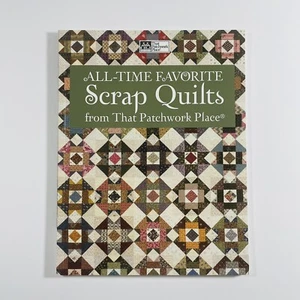 All-time Favourite Scrap Quilts by That Patchwork Place Paperback Quilting Book - Picture 1 of 10