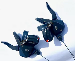Shimano Deore LX Shifter Set SL-M570 3x9 Mega Drive Pair EUC vintage - Picture 1 of 7