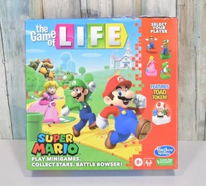 The Game of Life Super Mario Premium Edition TOAD TOKEN Board Game Hasbro - Picture 1 of 17