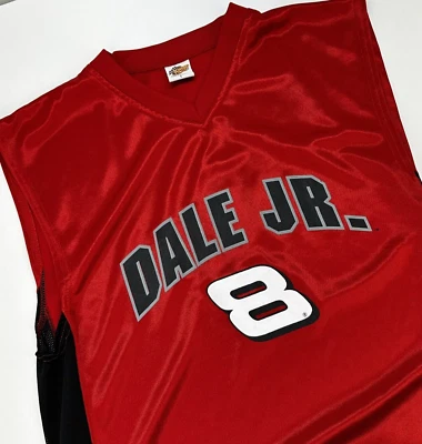 Dale Earnhardt Jr. Camiseta sin mangas Winners Circle #8 para hombre grande roja NASCAR Foto 1 de 4