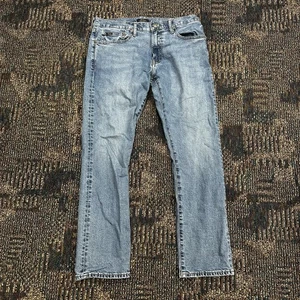 Polo Ralph Lauren Jeans Mens 33x30 Blue Varick Slim Straight Denim Casual Pants - Picture 1 of 11