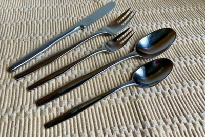 Dansk VARIATION V Stainless Flatware Silverware - 5 Piece Setting (Korea) - Image 1 of 3