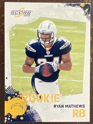 2010 Score - Rookie Ryan Mathews #386 (RC) - Image 1 of 2