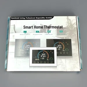 Smart Thermostat for Home, Digital Thermostat with App, WiFi 95-240V LCD - Picture 1 of 3