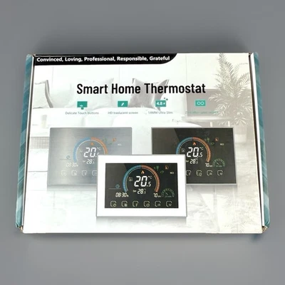 Smart Thermostat for Home, Digital Thermostat with App, WiFi 95-240V LCD - Image 1 of 3