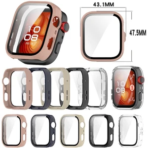 Pour Huawei Watch Fit 4 Pro Boîtier de Montre Verre Trempé Protecteur d'écran Housse - Photo 1 sur 28