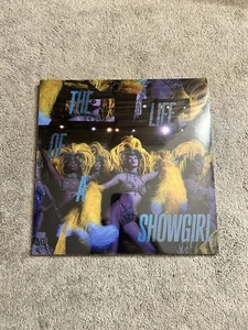 RARE TAYLOR SWIFT THE LIFE OF A SHOWGIRL LAKESIDE BEACH BLUE SPARKLE VINYL OOP - Picture 1 of 2