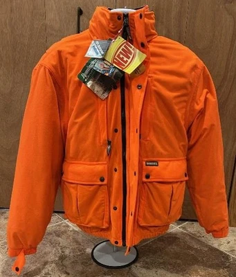 REMINGTON OUTDOOR 6 in 1 PARKA COAT JACKET REM-TECH WATERPROOF BLAZE ORANGE SZ M - Image 1 of 4