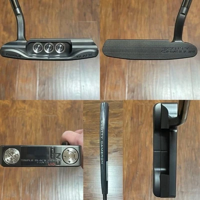 Scotty Cameron B3 Triple Black LTD Santa Fe Putter W/ HC - Brand New - 35” - Image 1 of 4