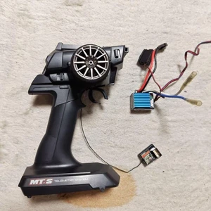 Sanwa Mt-S Receiver Set 2.4Ghz Fhss-4 Radio System Surface Rc Car & Boat - Picture 1 of 5