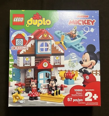 LEGO Duplo Mickey's Vacation House 10889 Retired Home RARE NEW - Image 1 of 4