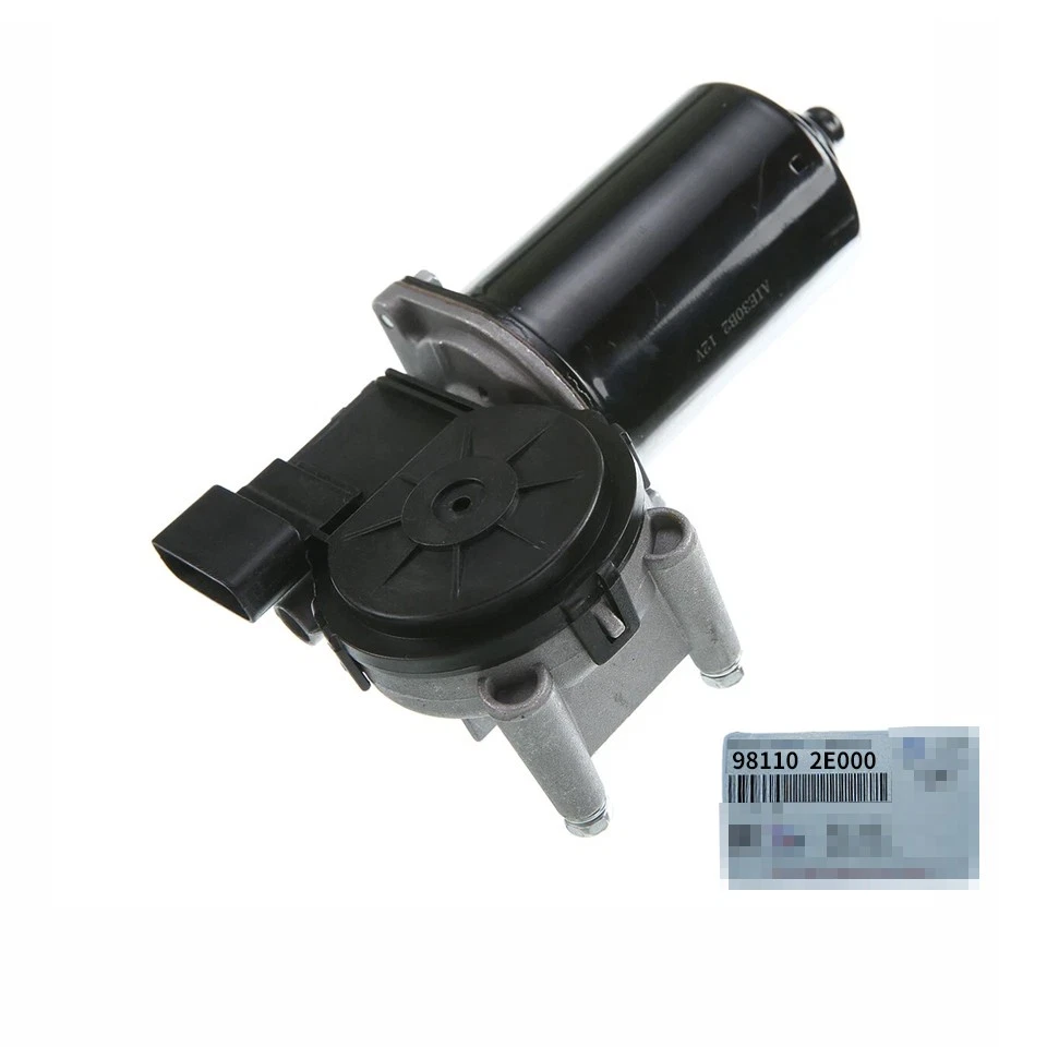 98110-2E000 Front Windshield Wiper Motor For 2005-2009 Hyundai Tucson For - Imagem 1 de 4