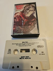 Quiet Riot Metal Health Cassette Tape Rock Heavy Metal Hair MTV Sunset Strip - Picture 1 of 7