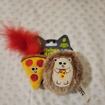 Quirky Kitty Hedge Hog & Pizza  - Image 1 of 2