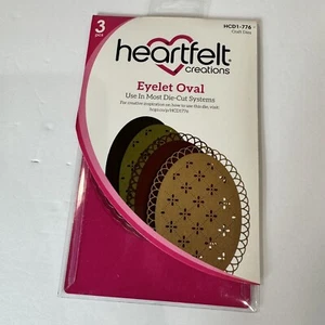 Heartfelt Creations Öse Oval Die Cut Craft Dies Scrapbookers 4,5" x 6 HCD1-776 - Bild 1 von 4