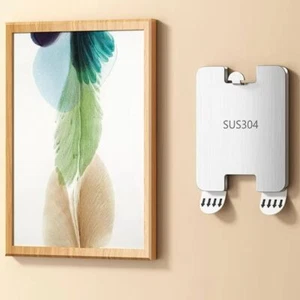 8Pcs Stainless Hooks Heavy Duty Picture Hanger Wall Hooks Photo Frame Hanging AU - Picture 1 of 11