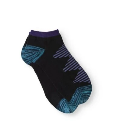 No Boundaries Socks Women´s Size 4/10 Assorted 10-Pack Stripe Diamond  --H1-- - Imagem 1 de 3