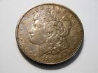 1921-D AU/BU MORGAN SILVER DOLLAR,   LOOKING COIN WITH COLORFUL TONING