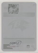 2005 Topps Total Printing Press Plate Cyan Backs 1/1 Kyle Boller #34 9b4