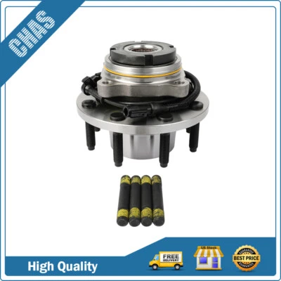 Rolamento de cubo de roda dianteira compatível com Ford F250 F350 Super Duty Excursion 2003-2004 SRW - Imagem 1 de 4