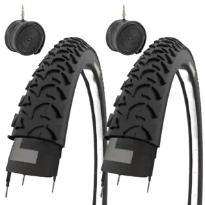 COPPIA COPERTONI 26 X 1.95 (50-559) + CAMERE D'ARIA PER BICI MTB PNEUMATICO - Imagen 1 de 6