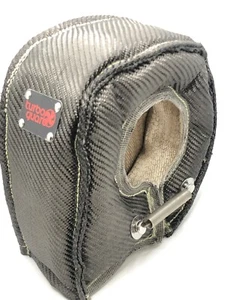 Turbo-Guard T6 Negro Turbo Manta Protector Térmico Turbocompresor Cubierta Envoltura LAVA - Imagen 1 de 3