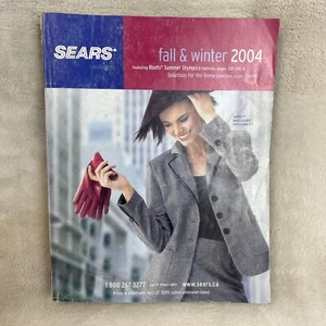 Vintage 2004 Sears Fall And Winter Catalog Fashion Electronics Furniture RARE - Picture 1 of 14