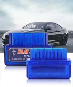 ELM327 ADATTATORE OBD2 SCANNER DIAGNOSI AUTO OBD BLUETOOTH DIAGNOSTICA ANDROID - Picture 1 of 7
