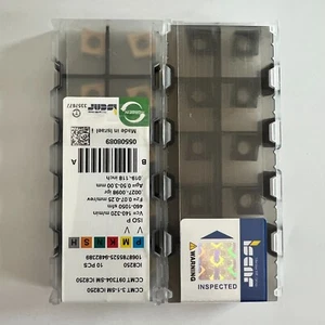 CCMT09T304-SM IC8250/ ISCAR Original genuine CNC alloy blade 10 PCS - Picture 1 of 3