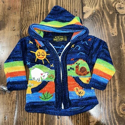 Sudadera con capucha bordada tejida tamaño niño American South Side - multicolor Foto 1 de 4