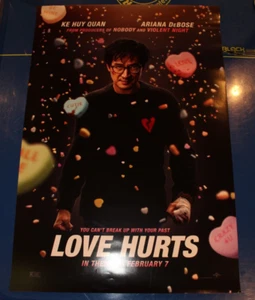 Póster original de la película Love Hurts 2025 enrollado 27" x 40" - Imagen 1 de 2