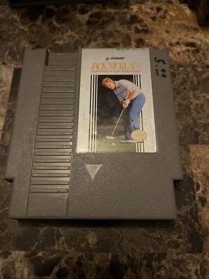 Jack Nicklaus Greatest 18 Holes of Major Championship Golf (NES, 1989) Tested - Image 1 of 2