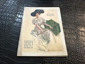 1909 National Cloak & Suit Co NEW YORK catalogue mode antique (M7720)