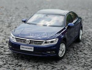 1/18 Scale For Volkswagen New Lamando 2018 Blue DieCast Car Model Toy Collection - Picture 1 of 6
