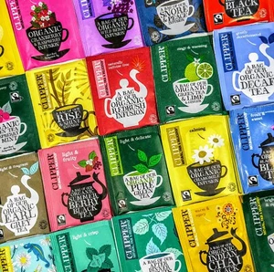 Clipper Bio Sortenauswahl 20 Geschmacksrichtungen.60 umhüllte Teebeutel. Verschiedene - Bild 1 von 4